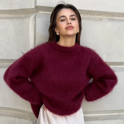 Sophia | Mohair Crewneck
