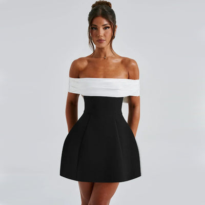 Nova | Bow Mini Dress
