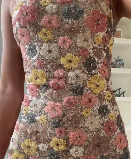 Elisse | Sequin Maxi Dress