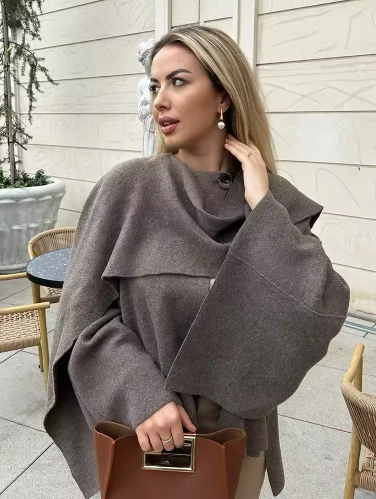 Mace | Classy Scarf Cardigan
