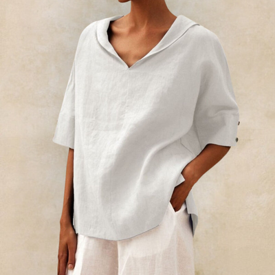 Janin | Casual Loose-Fitting Blouse
