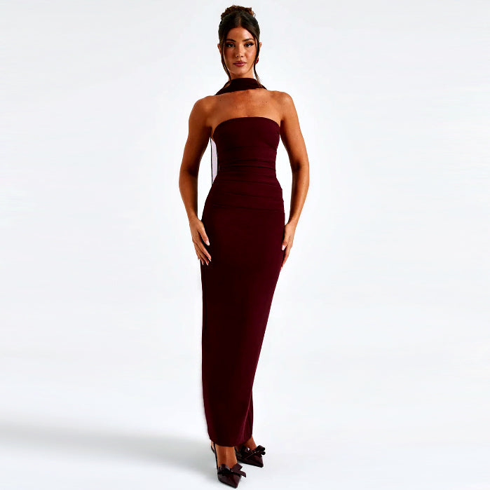 Julia | Maxi Dress Burgundy or White