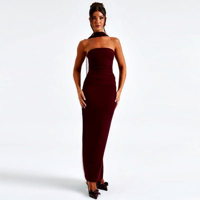 Julia | Maxi Dress Burgundy or White