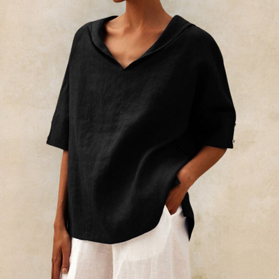Janin | Casual Loose-Fitting Blouse