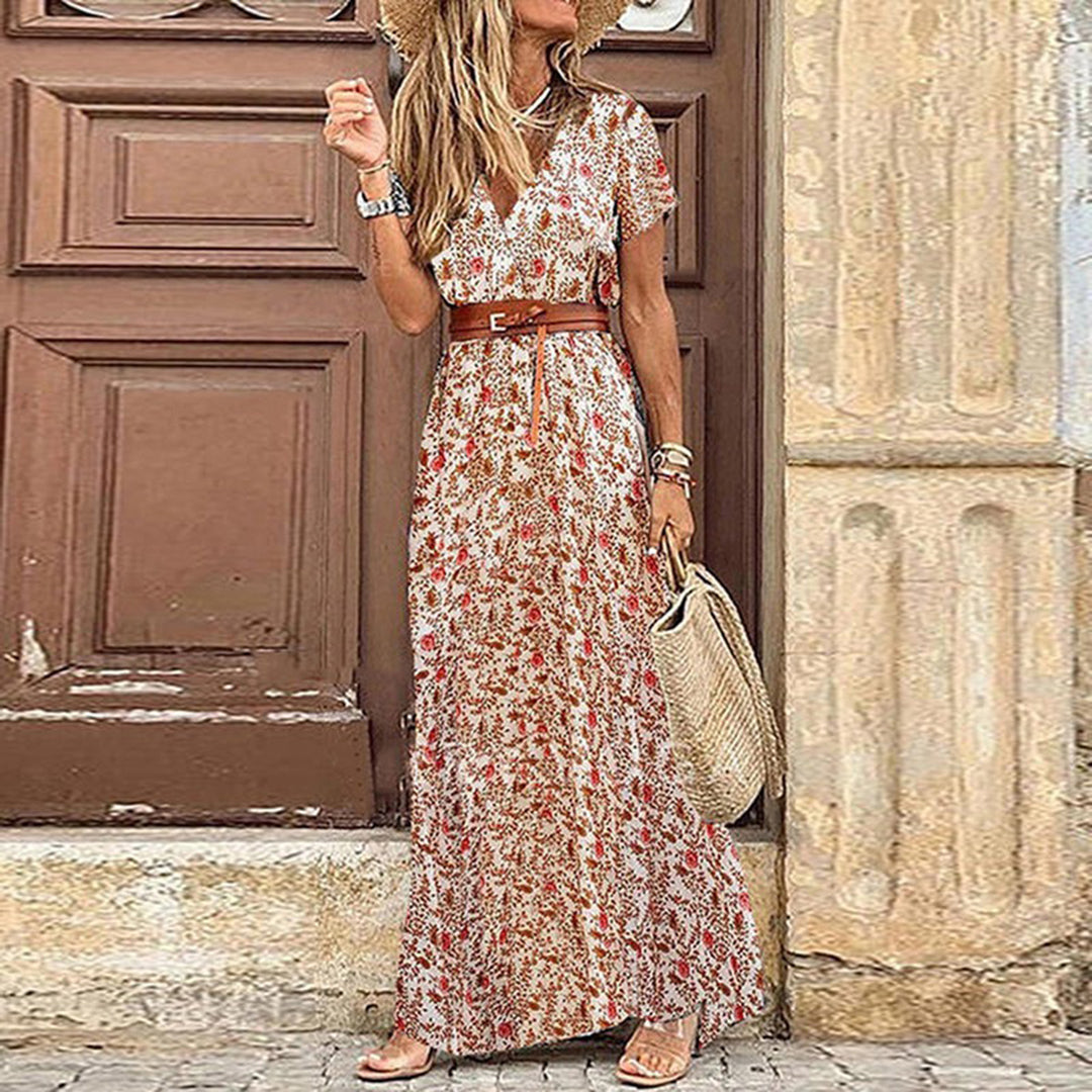  Boho-Flair Maxi Dress