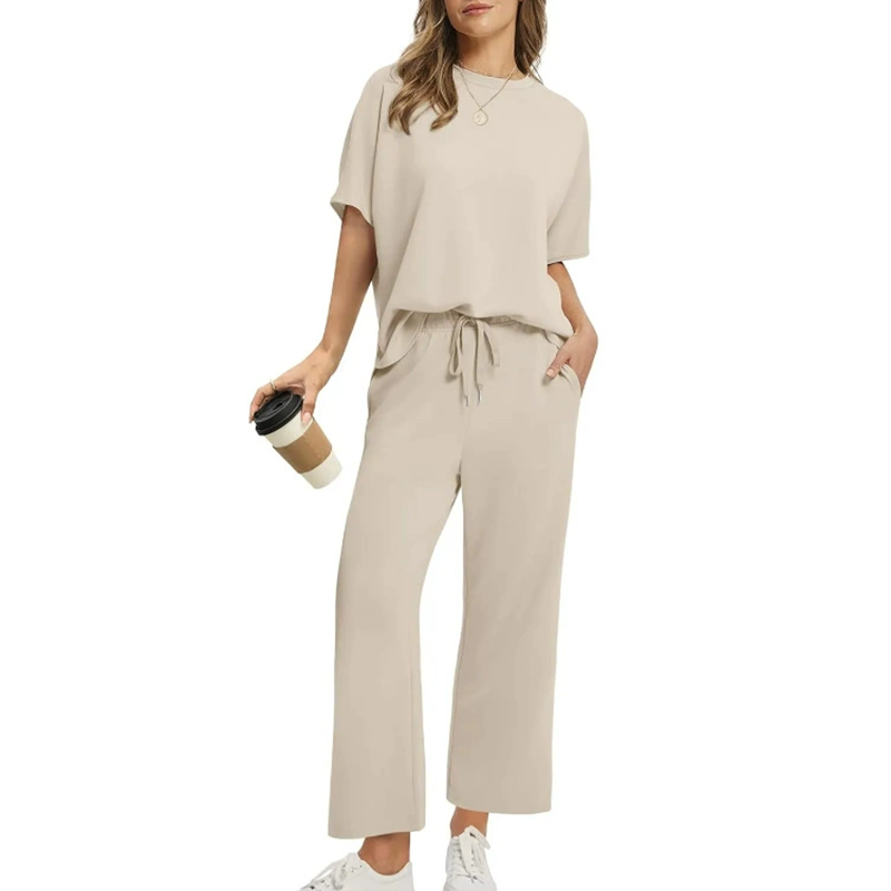 Casual Top and Pants Set