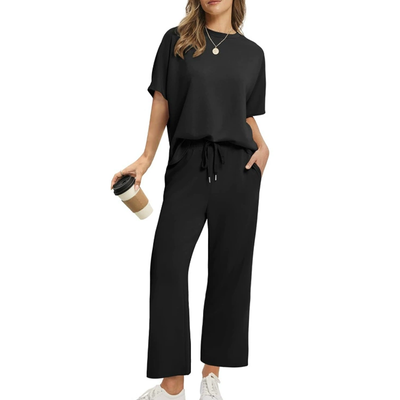 Casual Top and Pants Set