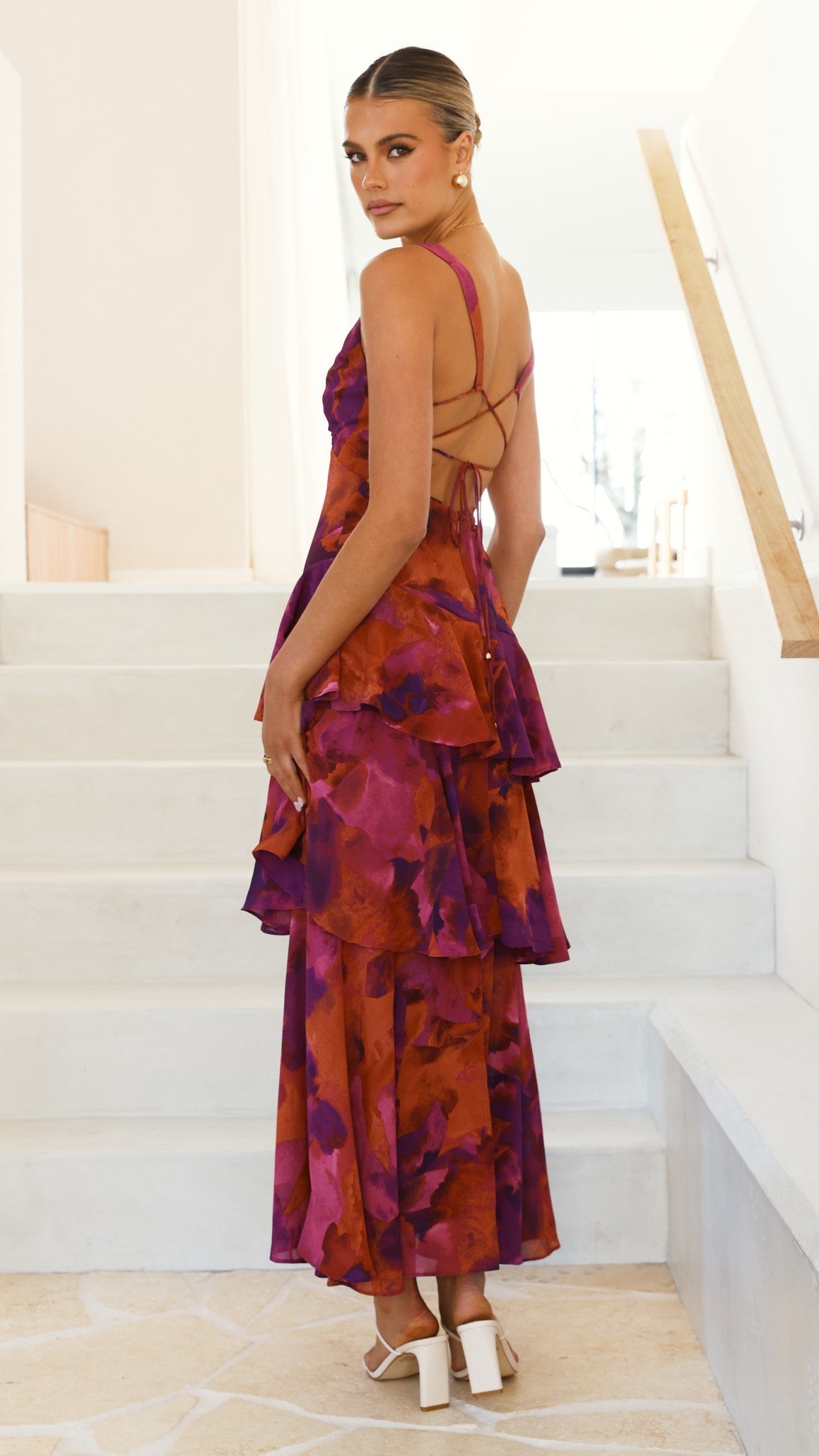 Colored Summer Maxi Dress