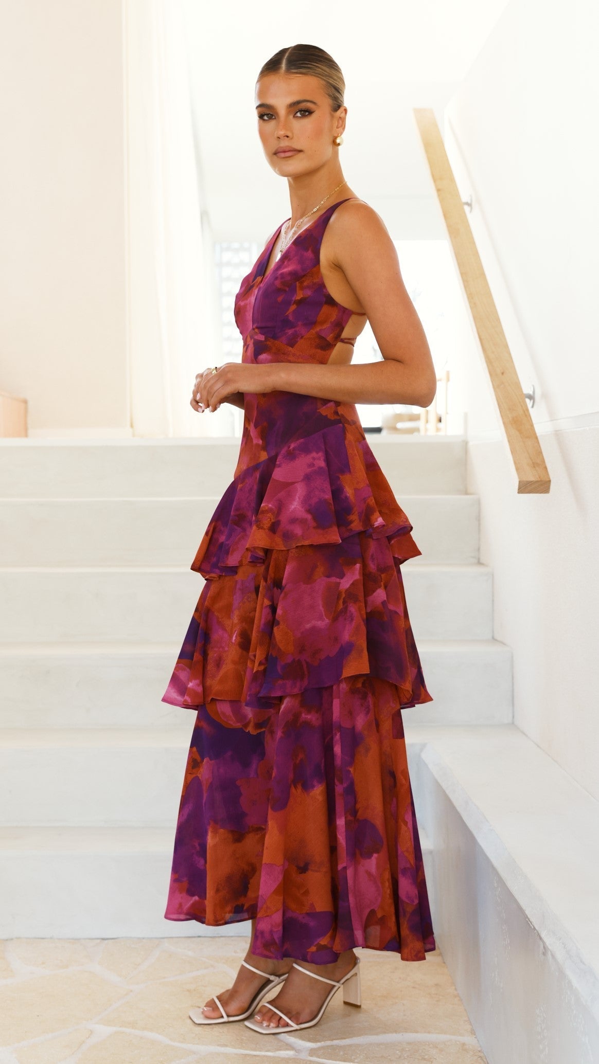 Colored Summer Maxi Dress