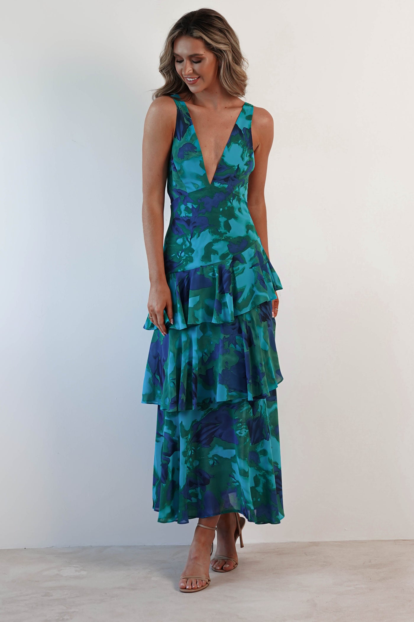 Colored Summer Maxi Dress