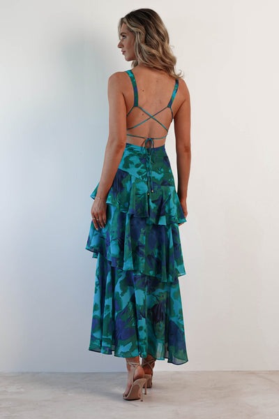 Colored Summer Maxi Dress
