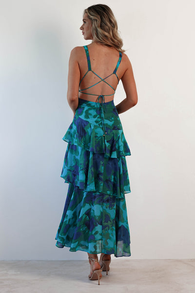 Colored Summer Maxi Dress