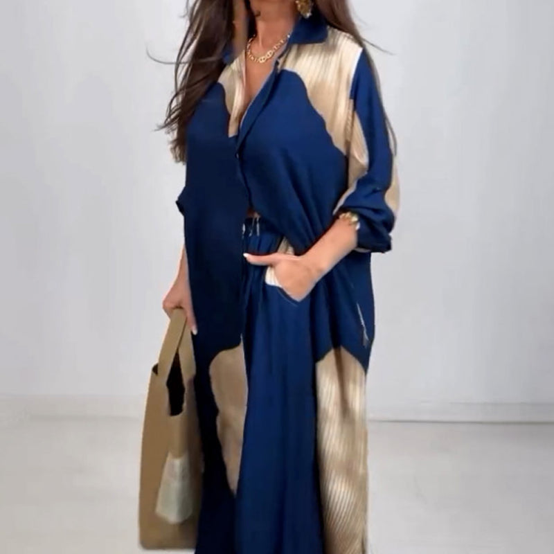 Elegant Fashion Long Shirt and Pant