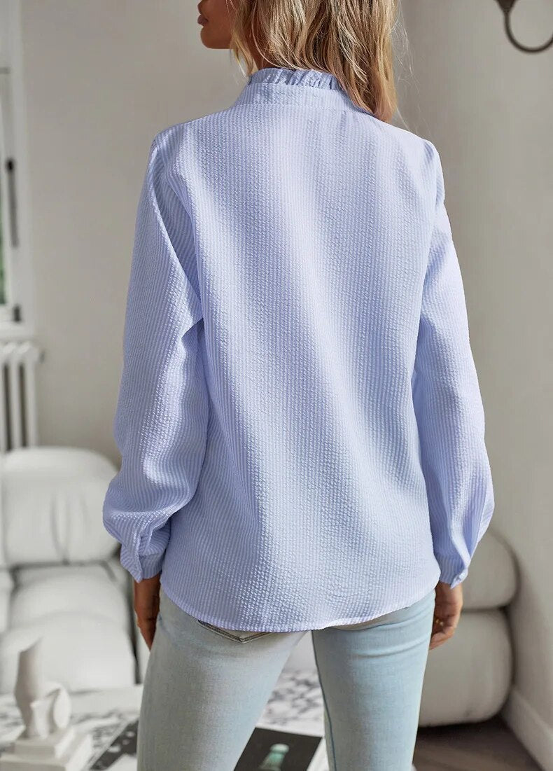 Elegant Polo Blouse