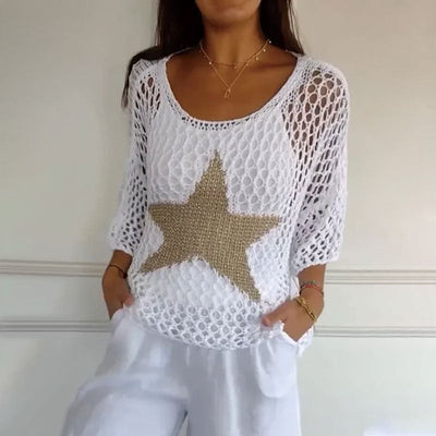 Fashionable Knitted Top