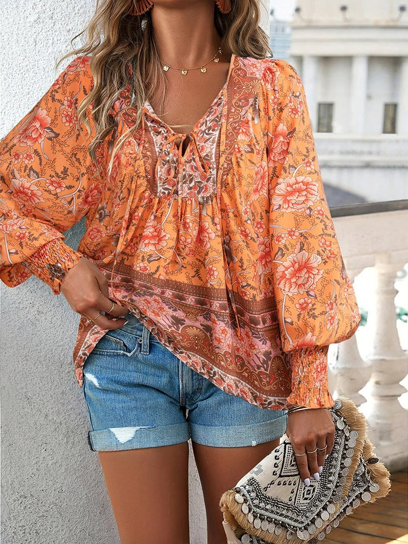 Floral Summer Top