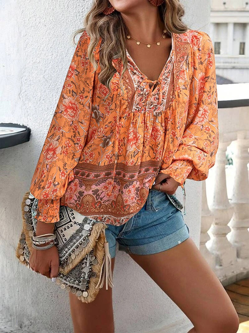 Floral Summer Top