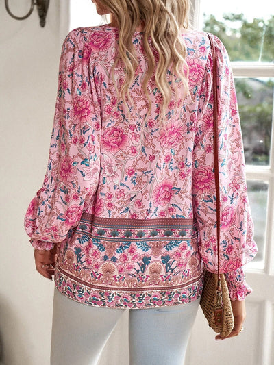Floral Summer Top