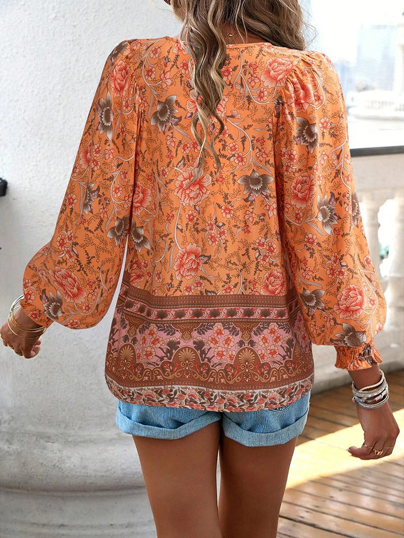 Floral Summer Top