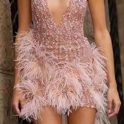 Glitter Mini Dress