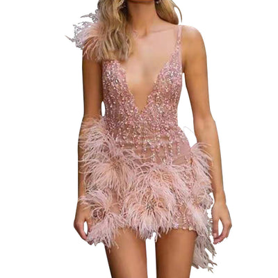 Glitter Mini Dress
