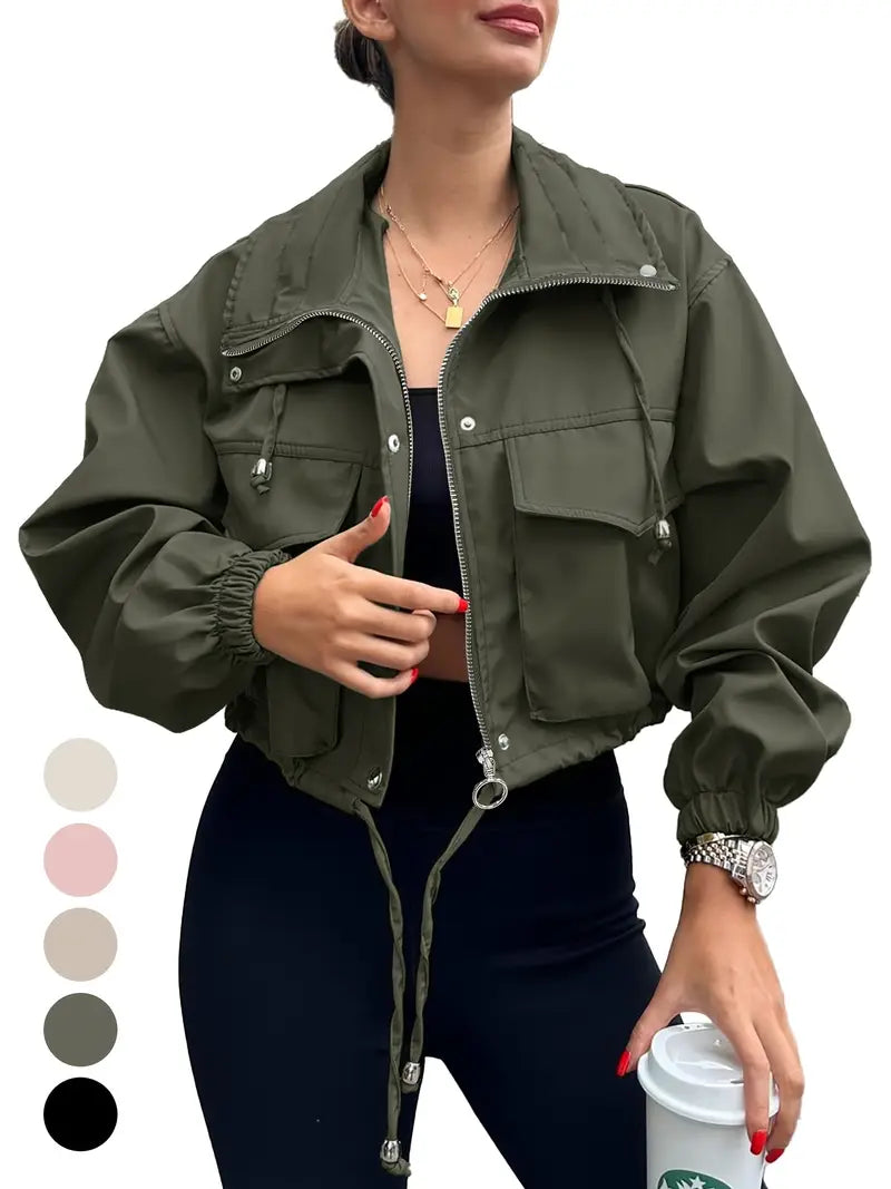 Vera | Lightweight Cropped Jacket