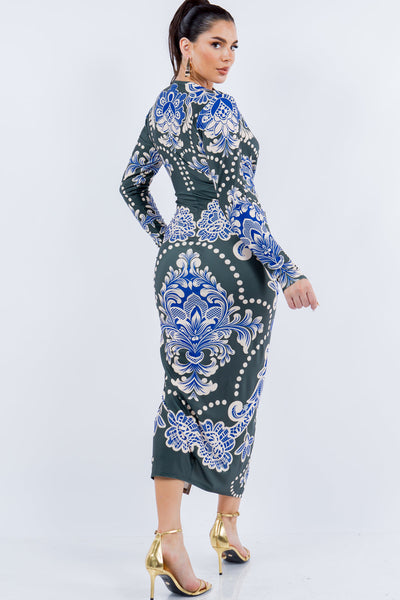 Long Sleeve Midi Dress