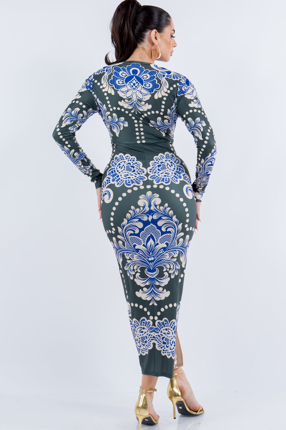 Long Sleeve Midi Dress
