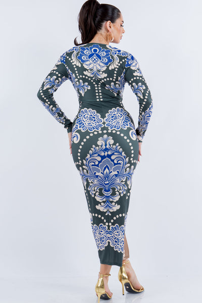 Long Sleeve Midi Dress