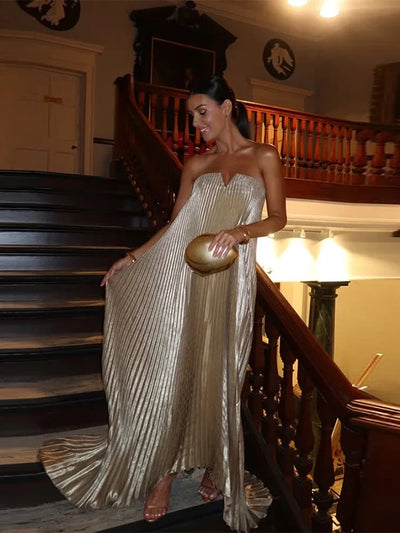 Nicole | Luxurious Women’s Folded Cocktail Dress