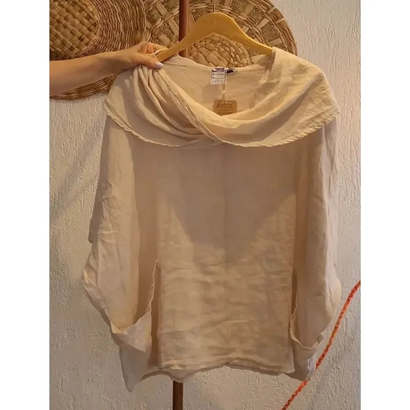 Taylor | New Off Shoulder Blouse Bat Sleeve with Pocket Top