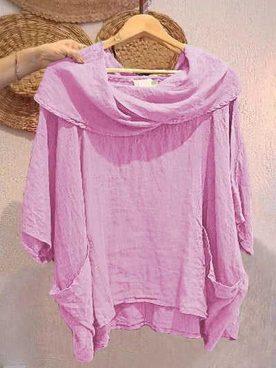 Taylor | New Off Shoulder Blouse Bat Sleeve with Pocket Top