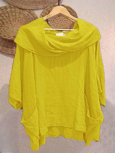 Taylor | New Off Shoulder Blouse Bat Sleeve with Pocket Top