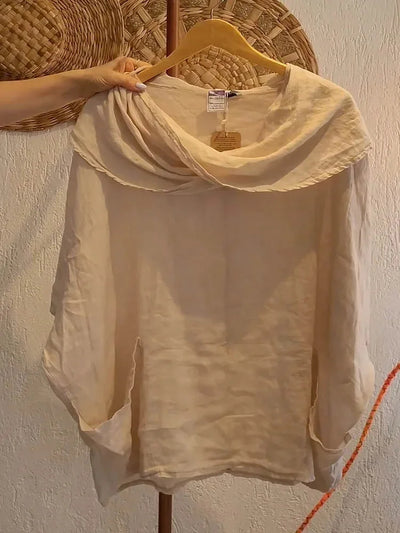 Taylor | New Off Shoulder Blouse Bat Sleeve with Pocket Top