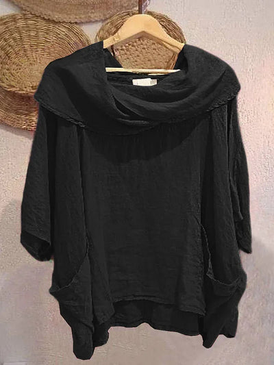 Taylor | New Off Shoulder Blouse Bat Sleeve with Pocket Top
