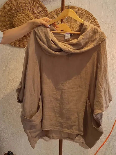 Taylor | New Off Shoulder Blouse Bat Sleeve with Pocket Top