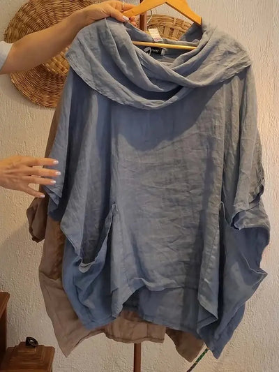 Taylor | New Off Shoulder Blouse Bat Sleeve with Pocket Top