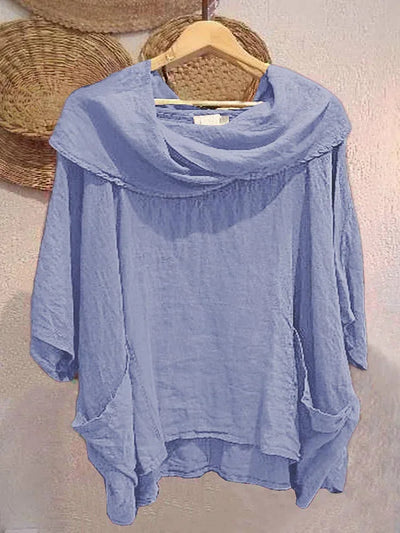 Taylor | New Off Shoulder Blouse Bat Sleeve with Pocket Top