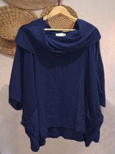 Taylor | New Off Shoulder Blouse Bat Sleeve with Pocket Top