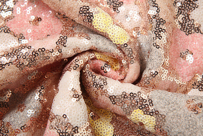 Flora | Slim Square Neck Sequin Dress