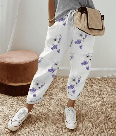 Z 1 RIVE - Elegant cotton-linen trousers 1+1 FREE