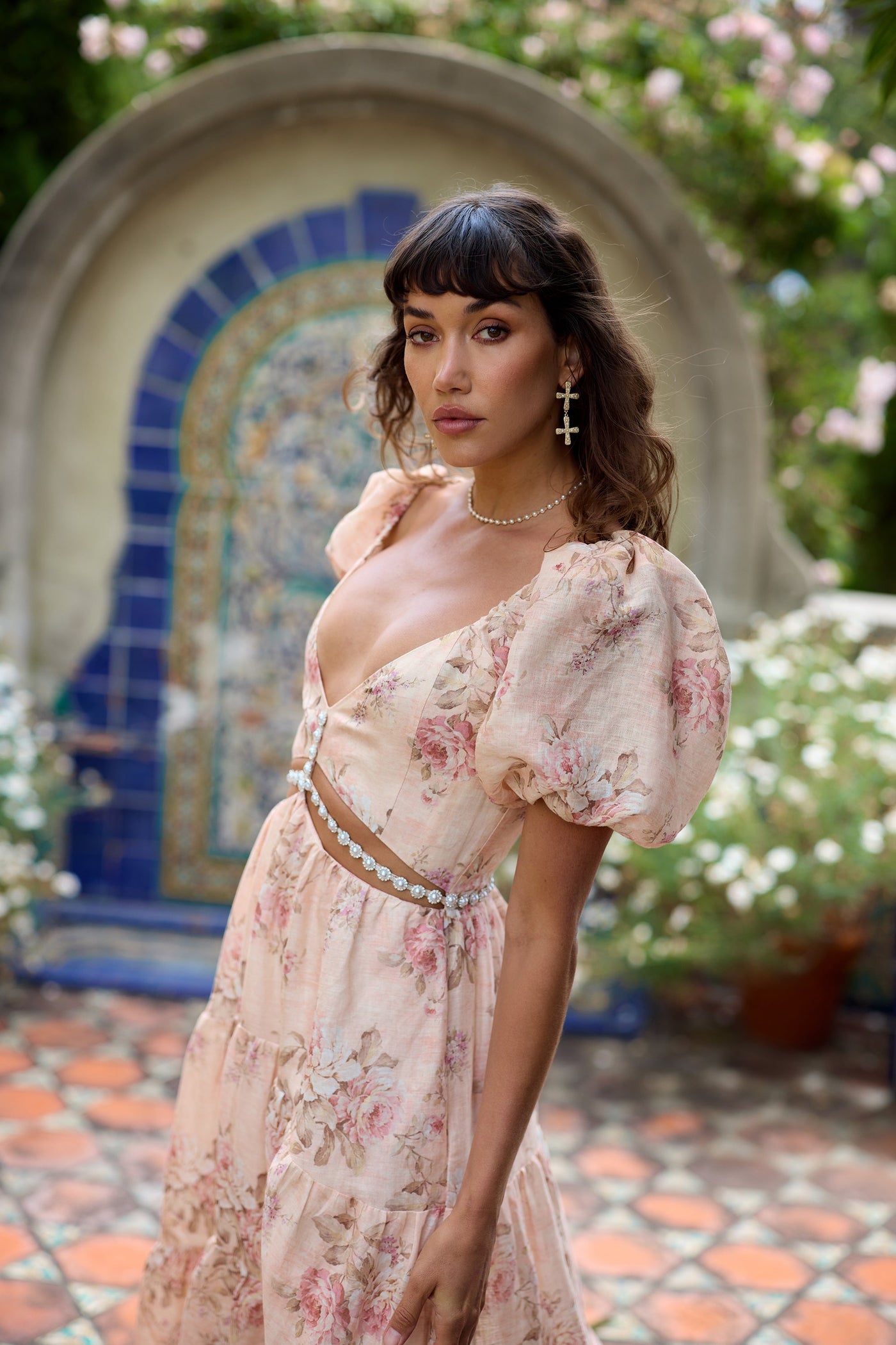 Rich and Airy Maxi Dress
