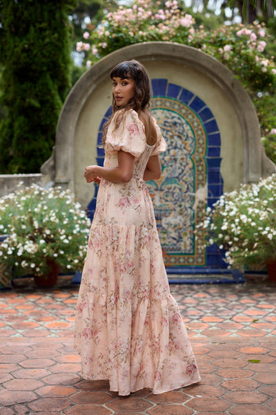 Rich and Airy Maxi Dress