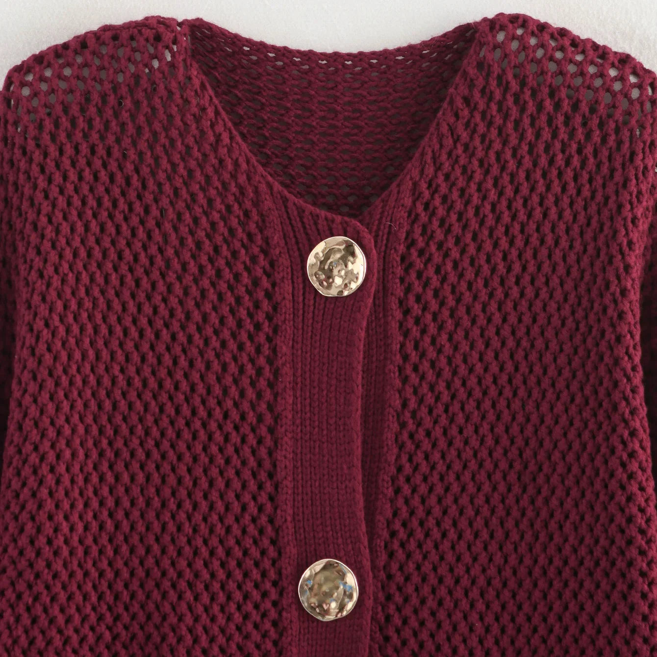 Alora | Burgundy Cardigan