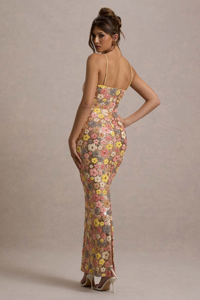 Sequin Maxi Dress