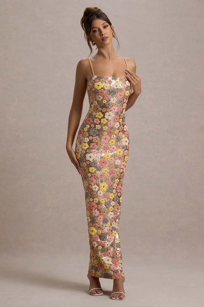 Sequin Maxi Dress