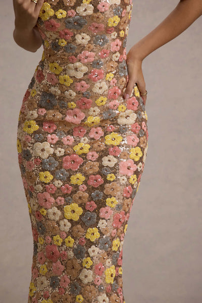 Sequin Maxi Dress