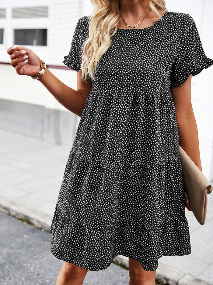 Summer Guest Dress Short Sleeves