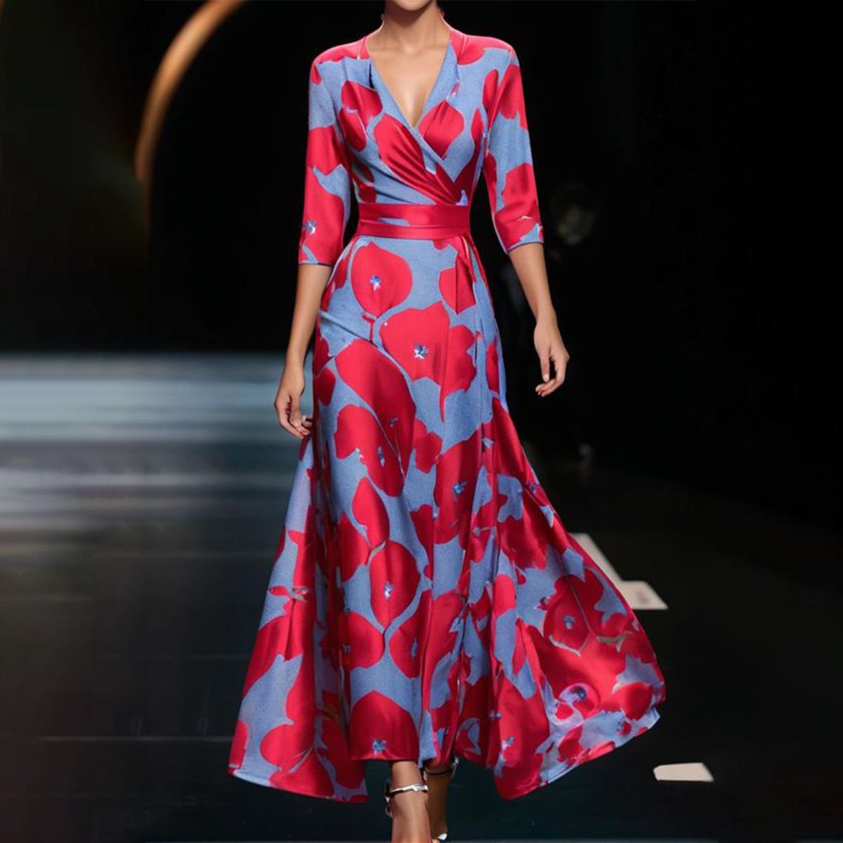 Summer V-neck Dress