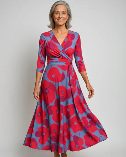 Summer_V-neck_Dress